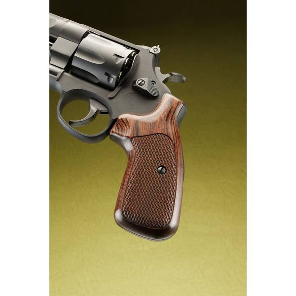 S&W NフレームラウンドバットVer.2対応 コンバットシューティンググリップ/ブラウン トイガンパーツ 220412