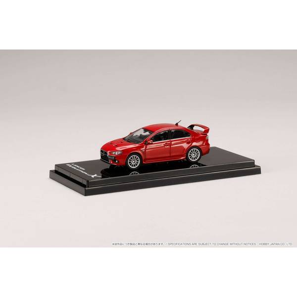 1/64 ミツビシ ランサーエボリューション 10 レッドメタリック