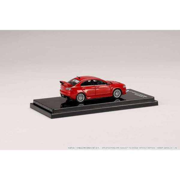 1/64 ミツビシ ランサーエボリューション 10 レッドメタリック
