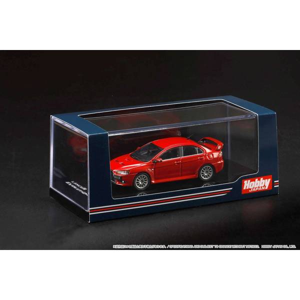 1/64 ミツビシ ランサーエボリューション 10 レッドメタリック