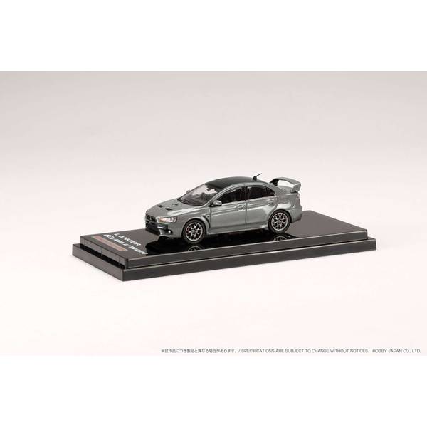 1/64 ミツビシ ランサーエボリューション 10 ファイナルエディション グレー/カーボンルーフ