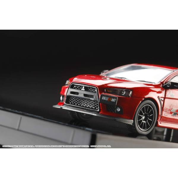 1/64 ミツビシ ランサーエボリューション 10 ラリーアート レッドメタリック