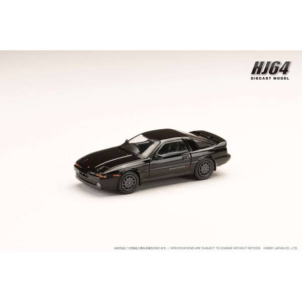 1/64 トヨタ スープラ A70 3.0GT TURBO A ブラック 完成品ミニカー HJ642026ABK