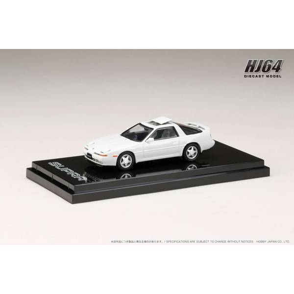 1/64 トヨタ スープラ A70 2.5GT TWIN TURBO LIMITED サンルーフパーツ付 スーパーホワイトIV 完成品ミニカー HJ642026LW