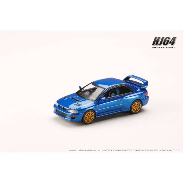 1/64 スバル インプレッサ 22B-STi type UK 完成品ミニカー HJ645041BL
