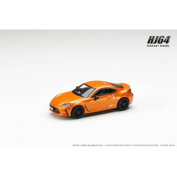 1/64 トヨタ GR86 RZ 10th Anniversary Limited フレイムオレンジ 完成品ミニカー HJ642048P