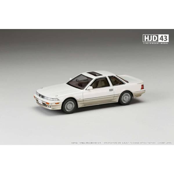 1/43 トヨタ ソアラ3000 TWINCAM24 GT-LIMITED AIR SUSPENSION MZ21 クリスタルホワイトトーニングII 完成品ミニカー HJD432004CW