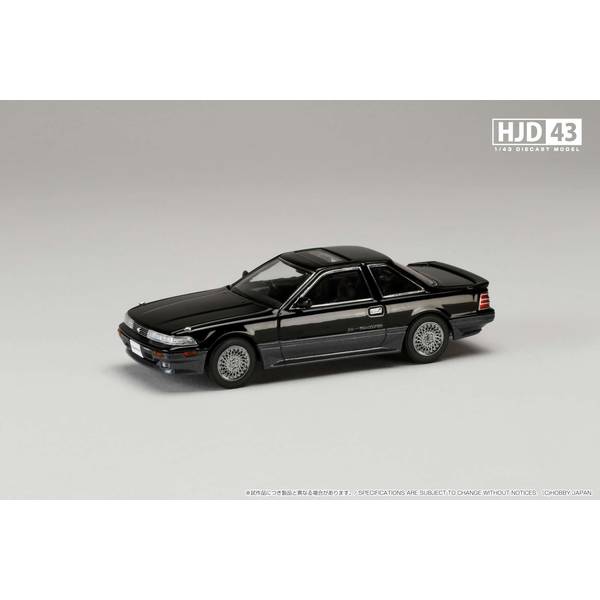1/43 トヨタ ソアラ 2000 TWINCAM 24 GT-TWIN TURBO L GZ20 ダンディブラックトーニングII 完成品ミニカー HJD432006BK