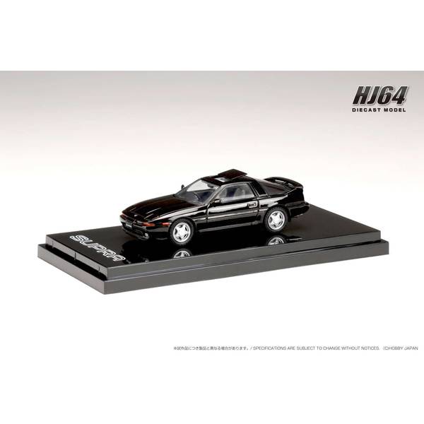 1/64 トヨタ スープラ A70 2.5GT TWIN ターボ LIMITED サンルーフパーツ付 ブラックパール 完成品ミニカー HJ642026LBM