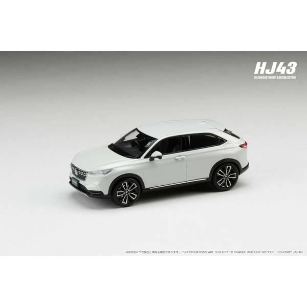 1/43 ホンダ ヴェゼル 純正オプション装着車 プレミアムサンライトホワイトパール 完成品ミニカー HJ433002SW