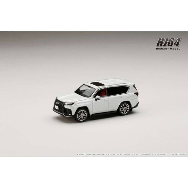 1/64 レクサス LX600 F Sport ソニッククォーツ 完成品ミニカー HJ644061W