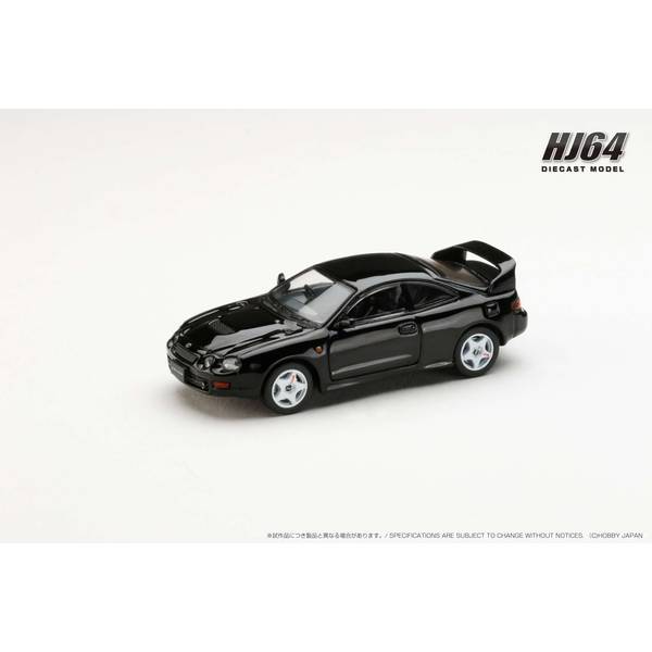 1/64 トヨタ セリカ GT-FOUR ST205 JDM STYLE ブラック 完成品ミニカー HJ642064ABK