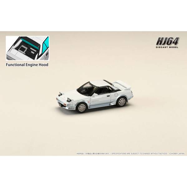 1/64 トヨタ MR2 1600Gリミテッド スーパーチャージャー 1986 スパークルウェーブトーニング 完成品ミニカー HJ641056BWS
