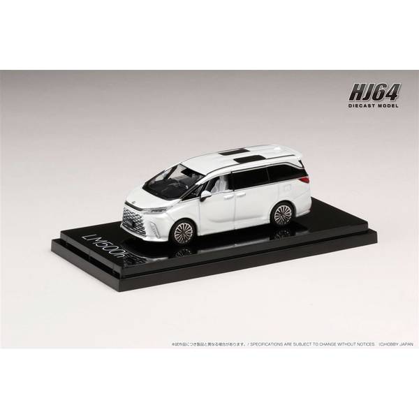 1/64 レクサス LM500h 右ハンドル仕様/4座 ソニッククォーツ 完成品ミニカー HJ641076AW