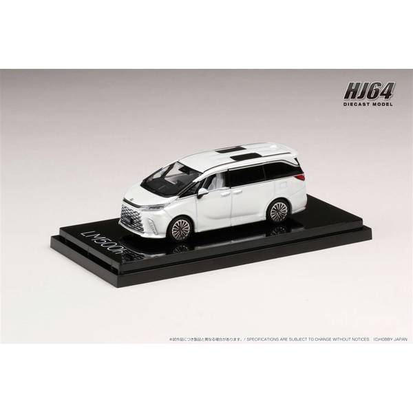 1/64 レクサス LM500h 左ハンドル仕様/4座 ソニッククォーツ 完成品ミニカー HJ641076BW