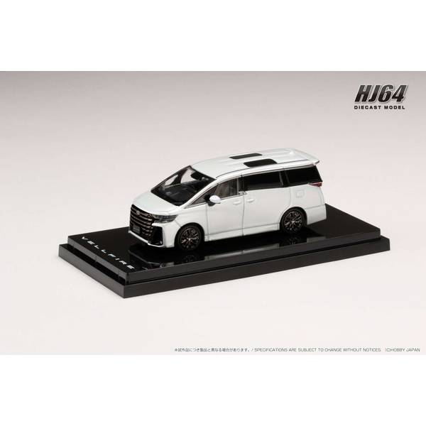 1/64 トヨタ ヴェルファイアZ Premier プラチナホワイトパールマイカ 完成品ミニカー HJ641077BW