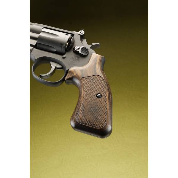 《直販限定》S&W Kフレームスクエアバット対応コンバットシューティンググリップ/ダークブラウン トイガンパーツ 240503