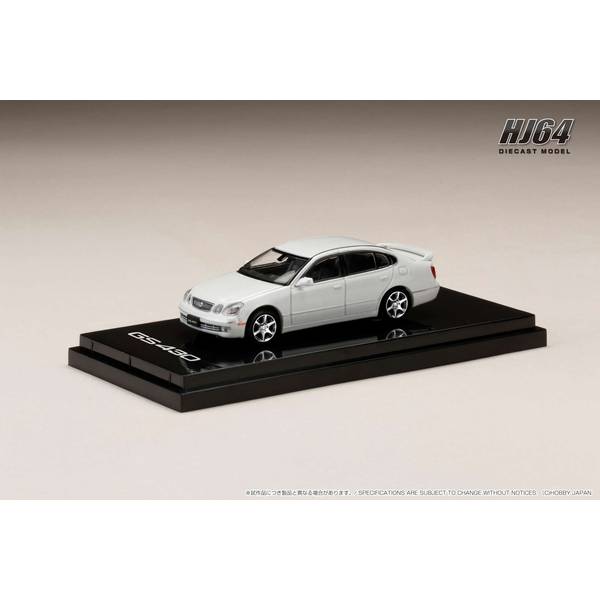 1/64 レクサス GS430 ホワイトパール 完成品ミニカー HJ642030LW