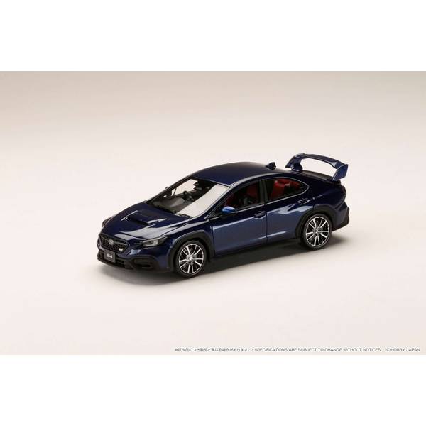 1/43 スバル WRX S4 STI SPORT R EX VBH サファイアブルーパール 完成品ミニカー PM43158BL