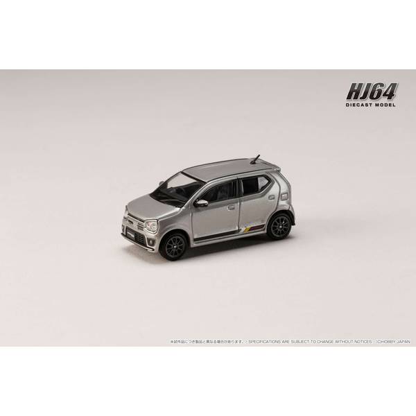 1/64 スズキ アルト ワークス HA36S スチールシルバーメタリック 完成品ミニカー HJ641070AS