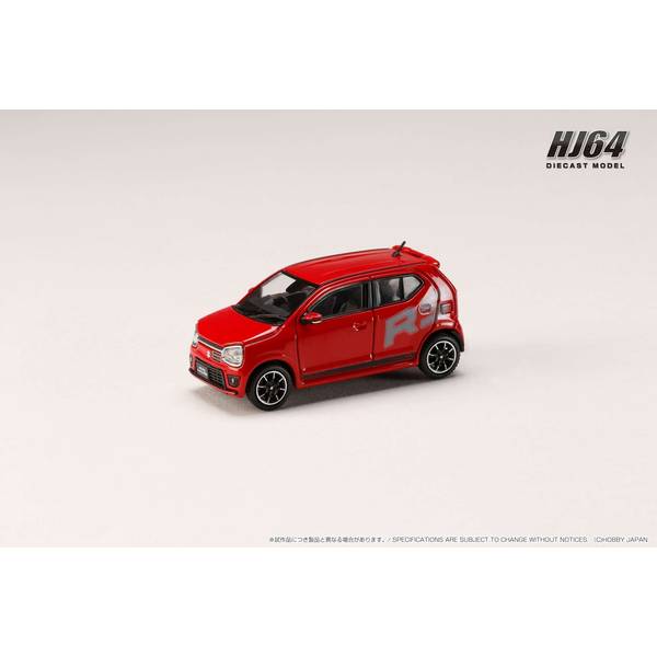 1/64 スズキ アルト ターボ RS HA36S RS デカールチューン ピュアレッド 完成品ミニカー HJ642070BR