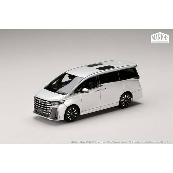 1/43 トヨタ ヴェルファイア EXECUTIVE LOUNGE プラチナホワイトパールマイカ 完成品ミニカー PM43155AW