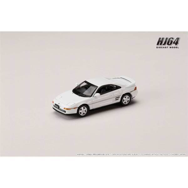 1/64 トヨタ MR2 SW20 GT-S 1991 スーパーホワイトII 完成品ミニカー HJ642045W