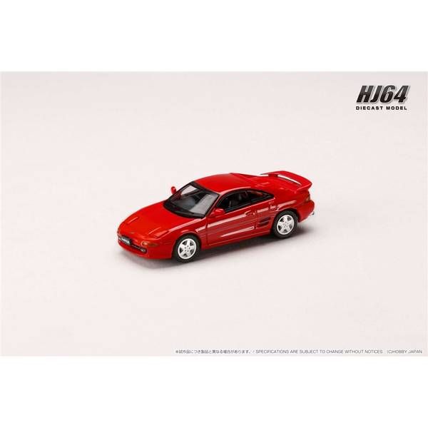 1/64 トヨタ MR2 SW20 GT-S 1993 スーパーレッドII 完成品ミニカー HJ643045R