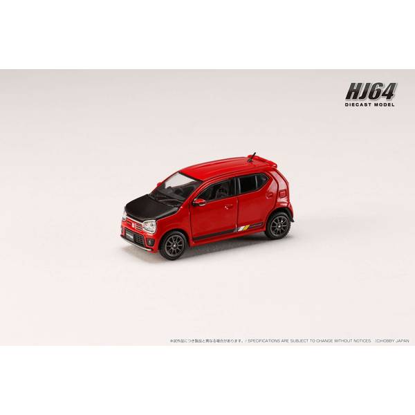 1/64 スズキ アルト ワークス HA36S カーボンボンネット カスタム ピュアレッド 完成品ミニカー HJ641070CR