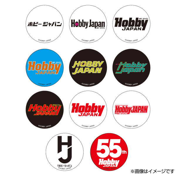 HJロゴブラインド缶バッジ