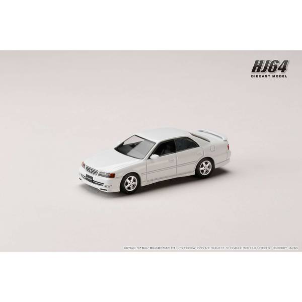 1/64 トヨタ チェイサー ツアラー V JZX100 1998 スーパーホワイト II 完成品ミニカー HJ642072W