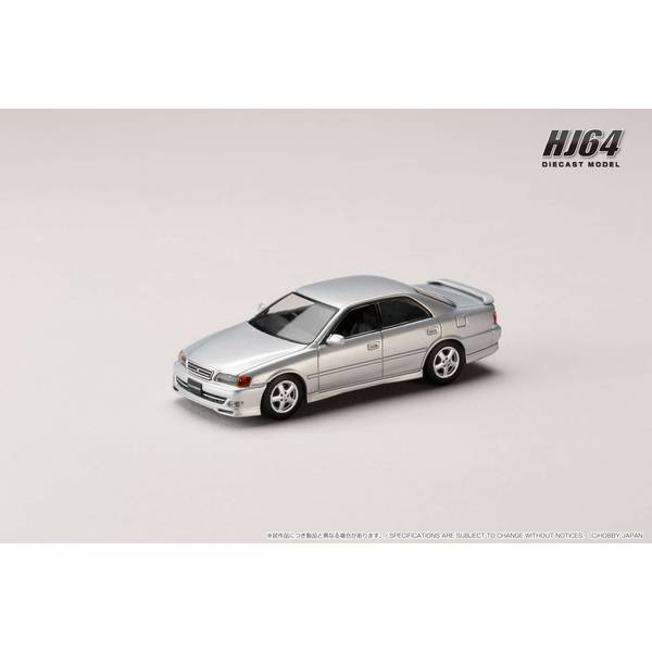 1/64 トヨタ チェイサー ツアラー V JZX100 1998 シルバーメタリック 完成品ミニカー HJ642072S