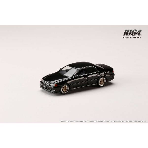 1/64 トヨタ チェイサー ツアラー V JZX100 1998/JDM STYLE ブラック(カスタムカラー) 完成品ミニカー HJ644072BK