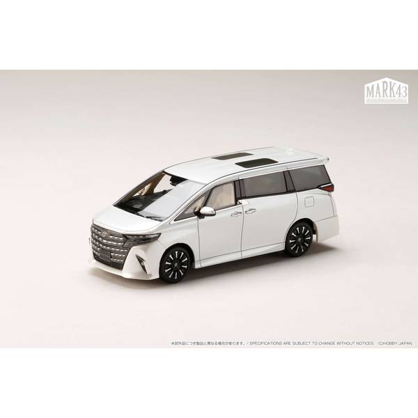1/43 トヨタ アルファード EXECUTIVE LOUNGE プラチナホワイトパールマイカ 完成品ミニカー PM43156AW