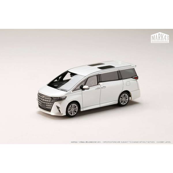 1/43 トヨタ アルファード Z プラチナホワイトパールマイカ 完成品ミニカー PM43156BW