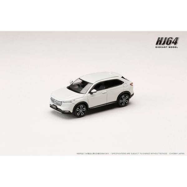 1/64 ホンダ VEZEL e: HEV Z プレミアムサンライトホワイト・パール 完成品ミニカー HJ641071ASW