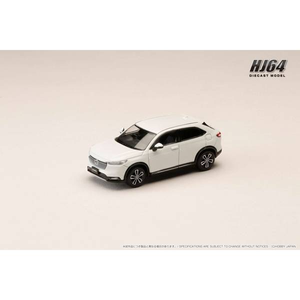 1/64 ホンダ VEZEL e: HEV Z プラチナホワイト・パール 完成品ミニカー HJ641071APW