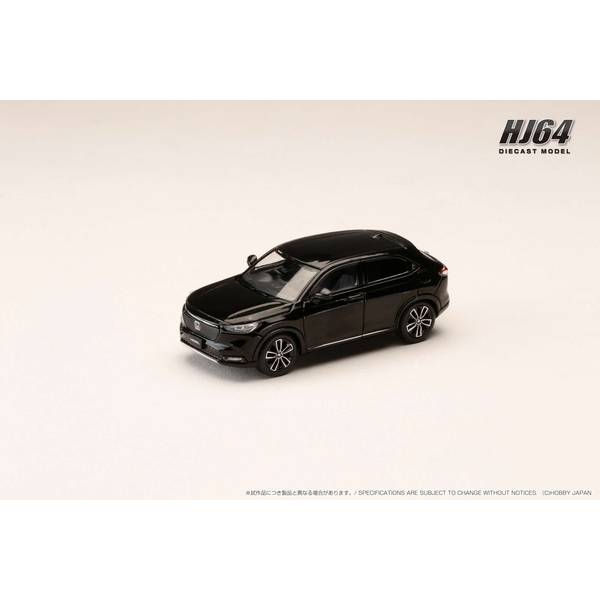 1/64 ホンダ VEZEL e: HEV Z クリスタルブラック・パール 完成品ミニカー HJ641071ABK