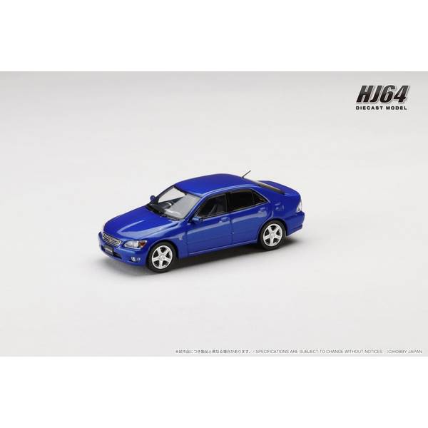 1/64 トヨタ アルテッツァ RS200 E10 1998 ブルーマイカ 完成品ミニカー HJ641080ABL