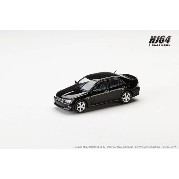1/64 レクサス IS 200 E10 1999 ブラック 完成品ミニカー HJ643080BK