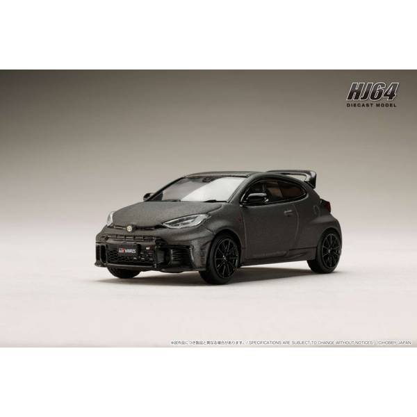 1/64 トヨタ GRヤリス RZ ハイパフォーマンス セバスチャン オジエ エディション 2024 マットスチール 完成品ミニカー HJ642087MS
