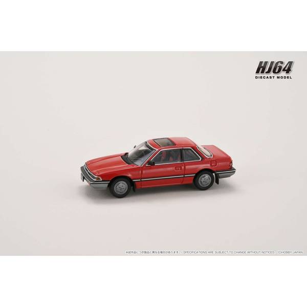 1/64 ホンダ プレリュード XX AB 前期型 レッド 完成品ミニカー HJ641086AR