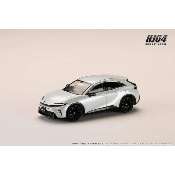1/64 トヨタ クラウンスポーツ Z 2.5L ハイブリッド プレシャスホワイトパール 完成品ミニカー HJ641084AW