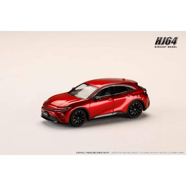 1/64 トヨタ クラウンスポーツ Z 2.5L ハイブリッド エモーショナル レッド III 完成品ミニカー HJ641084AR