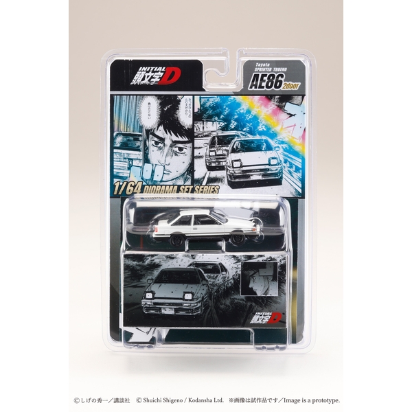 3月予約】1/64 トヨタ スプリンタートレノ AE86 2ドア/頭文字D 乾 信司