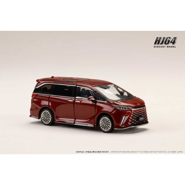 1/64 レクサス LM カスタムバージョン 6シーター 500h RHD ブラックインテリア ソニックアゲート 完成品ミニカー HJ645076BR