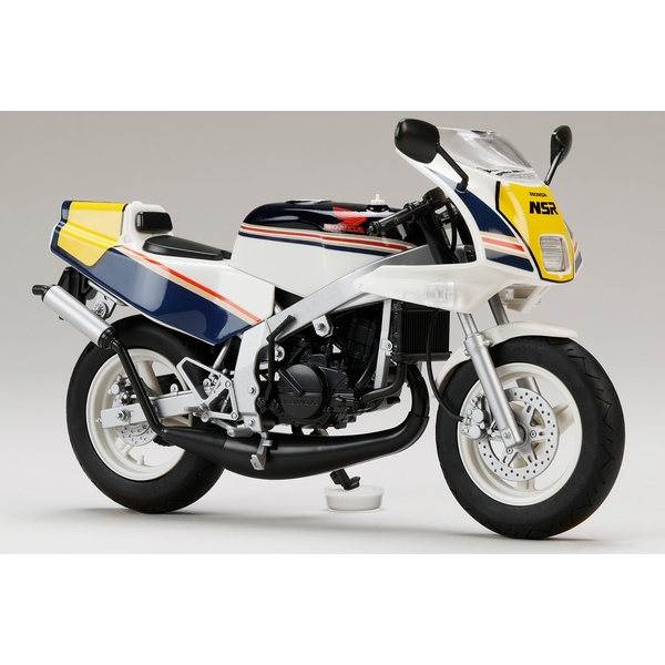 ホビージャパン HJMバイクシリーズ No.3 1/12 ホンダ NSR50 ’89 ロスホワイト×セイシェルナイトブルー HJMB003