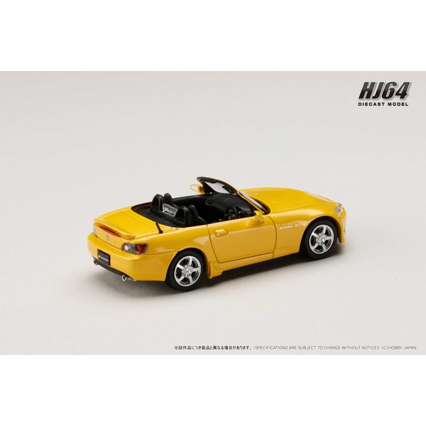 1/64 ホンダ S2000 AP1 カスタムバージョン インディイエローパール
