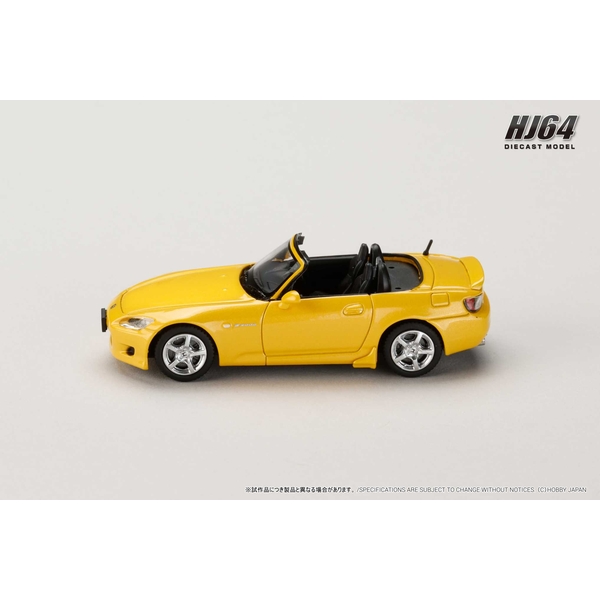 1/64 ホンダ S2000 AP1 カスタムバージョン インディイエローパール