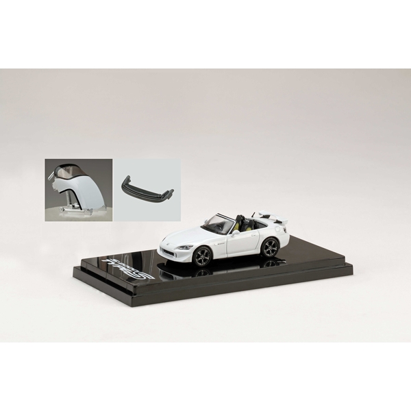 【9月予約】ホビージャパン 1/64 ホンダ S2000 TYPE S グランプリホワイト 完成品ミニカー HJ645020W